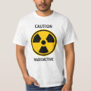 Pesquisar por perigo de radiação camisetas Amarelo