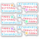 Pesquisar por mensagem feliz aniversario adesivos Qualquer pessoa