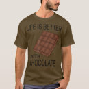 Pesquisar por chocolate camisetas Cozinhar