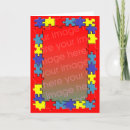 Pesquisar por puzzle cartoes postais Awareness