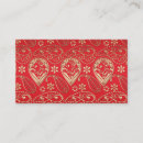 Pesquisar por paisley vermelho cartao de visita Padrão