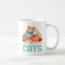 Pesquisar por design do gato canecas Citação engraçada