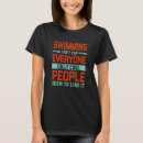 Pesquisar por humor natação camisetas Não