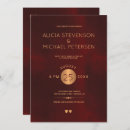 Pesquisar por escuro vermelho casamento convites Convidados