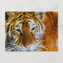 Pesquisar por tigre abstrato cartoes postais Retrato