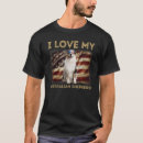 Pesquisar por eu amo meu pastor australiano camisetas Pai