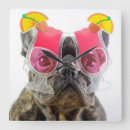 Pesquisar por buldogue francês relogios de parede Frenchie