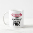 Pesquisar por pugs engraçados canecas Para todos