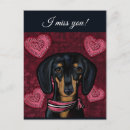 Pesquisar por eu amo meu dachshund cartoes postais Amor