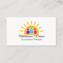 Pesquisar por terapeuta ocupacional cartao de visita Educação