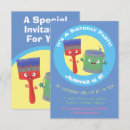 Pesquisar por personagem de desenho animado convites Para crianças