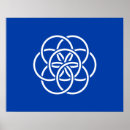 Pesquisar por bandeira internacional pósteres Azul