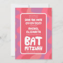 Pesquisar por pink save the date convites Bat mitzvah