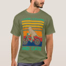 Pesquisar por gato na bicicleta camisetas Pai