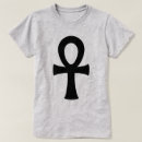 Pesquisar por símbolo do ankh camisetas Gótico
