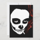 Pesquisar por crânio e crossbones convites Gótico