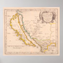 Pesquisar por mapas históricos do vintage pôsteres pósteres Califórnia