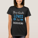 Pesquisar por raça dachshund camisetas Dachshances