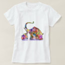 Pesquisar por elefante colorido camisetas Para ela