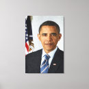Pesquisar por obama impressão de canvas Retrato