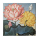 Pesquisar por flor lotus de azulejos Vintage