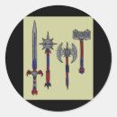 Pesquisar por espadas medievais adesivos Medieval
