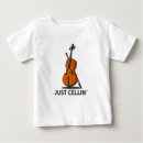 Pesquisar por musical bebê camisetas Violoncelo