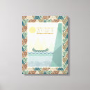 Pesquisar por canoa impressão de canvas Tribal