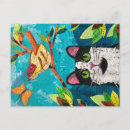 Pesquisar por pássaro preto e branco cartoes postais Fofo