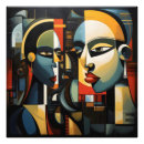 Pesquisar por arte do cubism artes pósteres Cor