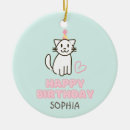 Pesquisar por gato feliz ornamentos Para ela