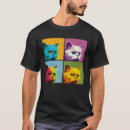Pesquisar por gato colorido camisetas Pop
