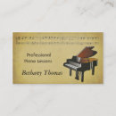 Pesquisar por classe música de cartao de visita Piano