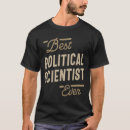 Pesquisar por cientista político camisetas Profissão