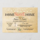 Pesquisar por chave do vintage convites Housewarming