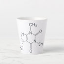 Pesquisar por molécula do café canecas Molécula de cafeína