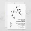 Pesquisar por fundo floral preto e branco convites Minimalista
