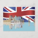 Pesquisar por bandeira londres cartoes postais Ilustração