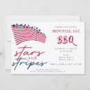 Pesquisar por memorial day convites Bandeira americana