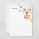 Pesquisar por flores delicadas cartões de notas Para ela