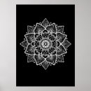 Pesquisar por mandala preto e branco pôsteres pósteres Elegante