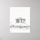 Pesquisar por caneta e tinta impressão de canvas Ilustração