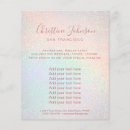 Pesquisar por cores pastel flyers Esteticista