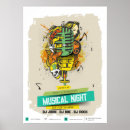 Pesquisar por gráfico musical pôsteres pósteres Design