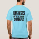 Pesquisar por linguist camisetas Para todos