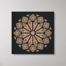 Pesquisar por vidro colorido impressão de canvas Janela