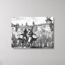 Pesquisar por batalha impressão de canvas Cerco