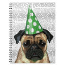 Pesquisar por pug cadernos de notas Antigo