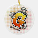 Pesquisar por letra g ornamentos Monograma