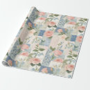 Pesquisar por floral delicado papel de presente Pastel